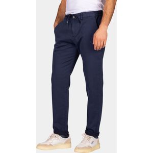 NZA - Donkerblauwe jersey chino - Autumn Navy