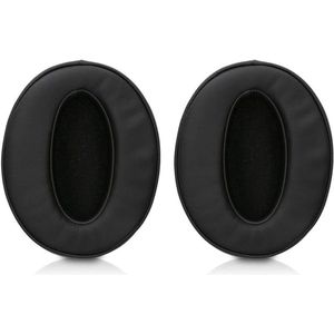 Allecto Plus - Zwarte Oorkussens voor Draadloze Hoofdtelefoon, Reserve Koptelefoonkussens voor Verschillende Modellen (HD4.50, HD4.40, HD4.30G) - Comfortabele Vervangende Oorkussens