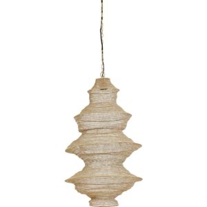 Light & Living Hanglamp Nakisha - Zand - Ø40cm - Modern - Hanglampen Eetkamer, Slaapkamer, Woonkamer