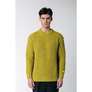 Colourful Rebel Dean Garment Dye Rib Knit Sweater - M