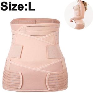 Postpartum Support Belt - Breathable Belly Wrap - Ondersteuning En Vorming - 1 Stuks - Voor Na De Bevalling roze