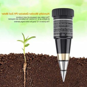 Bodem PH-vochtigheidsmeter - 2-in-1 bodemvochtigheidsmeter - Vochtdetector met lichtsensor voor tuin - planten gazon landbouw - binnen en buiten - meten vochtigheidsniveaus