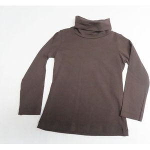 Sous pull - Trui - Unie - Bruin Marron - 6 jaar 116