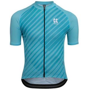 Kalas Motion Z4 Korte Mouw Wielertrui Blauw 122 cm Jongens,Meisjes