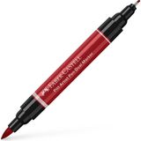 Faber-Castell tekenstift - Pitt Artist Pen - duo marker - 219 diep scharlaken rood - FC-162119