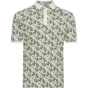CORNELIO | Printed polo with leaves and flowers Multi (TRPOIA036 - 1000)
