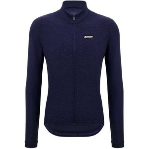 Santini Pure Jersey Met Lange Mouwen Blauw 2XL Man