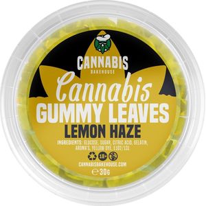 CannabisBakehouse - Cannabis Leaves - Lemon Haze Smaak - Wietsnoepjes - 0% THC