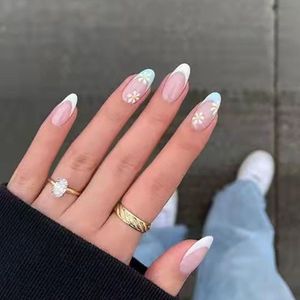 24 Stuks Nepnagels - Kunstnagels Nail Art - Plak Nagels - Multicolor