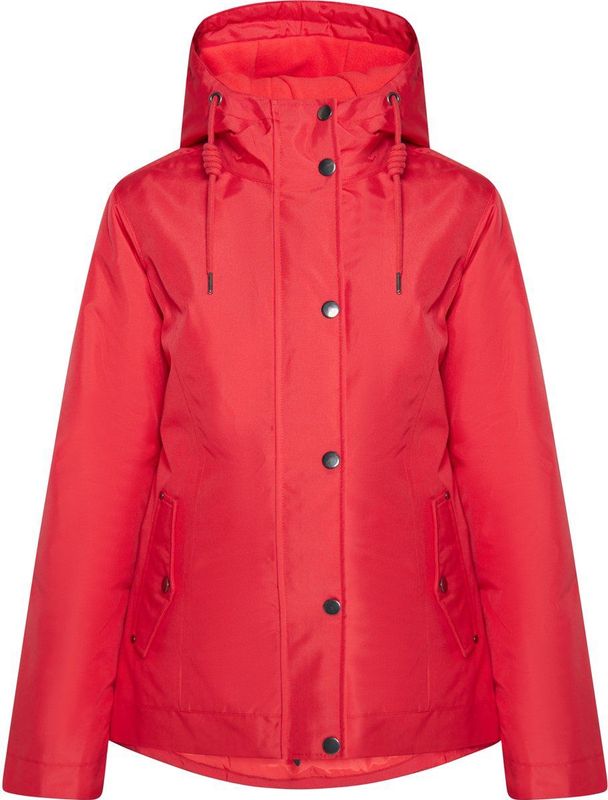 usha - Gewatteerd Jack - Winterjacke - Beschikt over Kapuze en Verstevigde Reissluiting