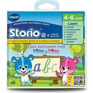 VTech Storio 2 - Game - Leer Schrijven met Nino & Nina