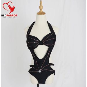 Erotische jumpsuit LED Deluxe | Verschillende kleuren verlichting | Disco Bodysuit | Sexy catsuit | Afstandsbediening | Lingerie | Danspakje | Feest | Thema | Nieuw