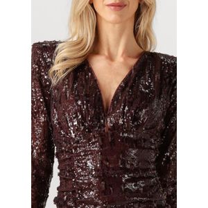 Copenhagen Muse - CMSEQUINCE-DRESS - Jurk - Bordeaux