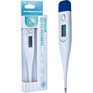 MomoCare Digitale Thermometer - Geschikt voor Baby’s, Kinderen en Volwassenen - Snelle Koortsmeting via Oksel, Mond of Rectaal - Nauwkeurige Lichaamstemperatuurmeter