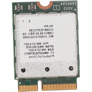 Draadloze Netwerkkaart 2400 Mbps Dual-band M.2 WiFi6 Netwerkkaartadapter5.2 voor10 11 - Ondersteunt QCNFA765 .