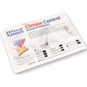 Mahoton Climate Control - kussenslopen - 60x70 cm - ecru