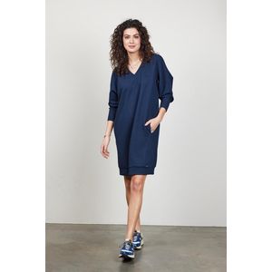 DIDI Dames Loose dress Sandy Dark navy maat 44