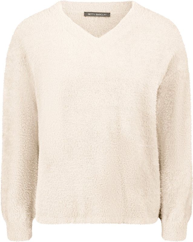 Gebreide pullover met V-hals