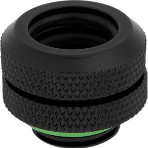 Corsair - Hydro X-serie - XF Hardline Fittingen - Zwart - 12 mm OD - Vier Stuks