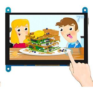 7 Inch Capacitive Touchscreen Monitor voor Raspberry Pi - HDMI Display 1024x600