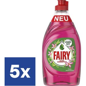 Fairy Afwasmiddel Pink Jasmijn - 5 x 450 ml