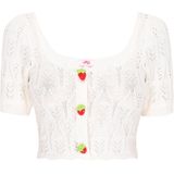 myMo - Top - Korte Mouwen - Ajourmotief - Lente-Zomercollectie