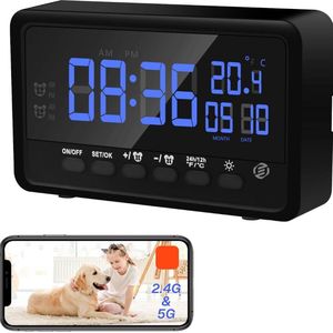 Equivera Verborgen Camera - Spionage Camera - Geheime Camera - Spy Camera - Spycamera - Spion Camera - Verborgen Mini Camera - Spy Camera Mini - Afluisteren - Afluisterapparatuur