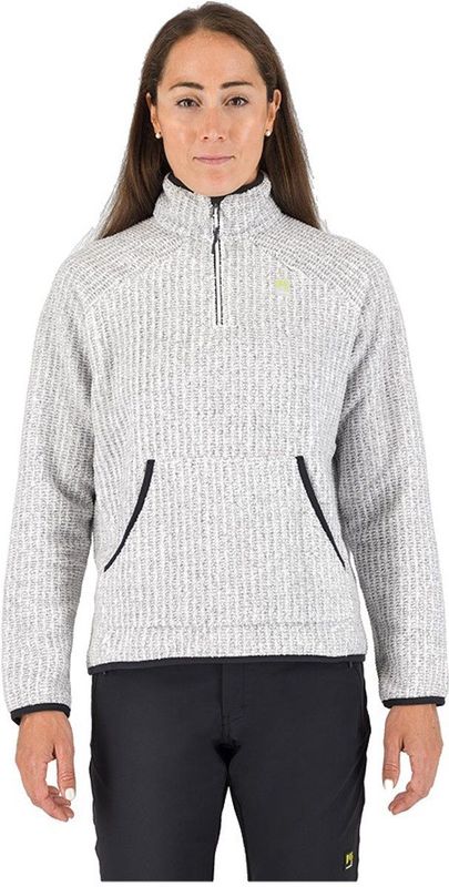 Karpos - Rocchetta - Fleece - Grijs - Halve Rits - Vrouw