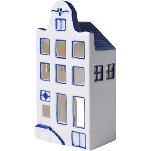 Waxinelichthouder Huisje - Klokgevel - 15 cm