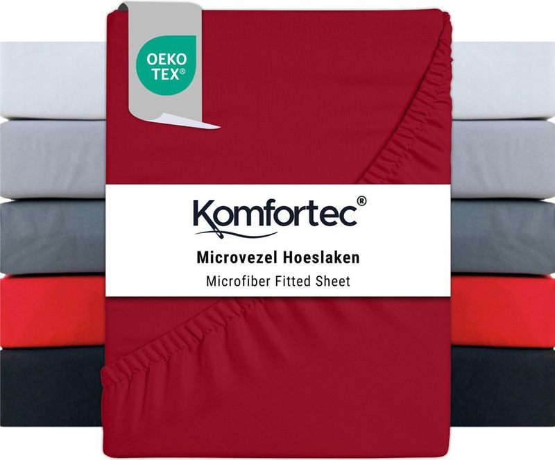 Hoeslakens - Katoen - Wit