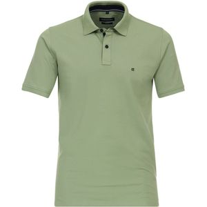 Casa Moda - Polo Stretch Groen - Regular-fit - Heren Poloshirt Maat 3XL