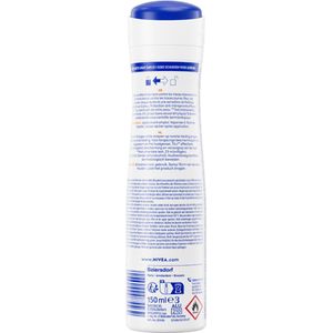 NIVEA - Deodorant Spray - Zwart & Wit Ultieme Impact - Anti-Transpirant - 150 ml - 1 stuk