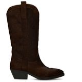 Sacha - Cowboylaarzen - Bruin - Suède met Snake Details