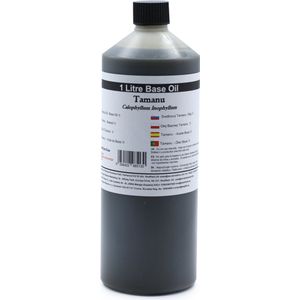 Basis Olie - Tamanu Olie - 1 Liter - Aromatherapie - Basisolie - Draagolie - Basisolie Voor Etherische Oliën