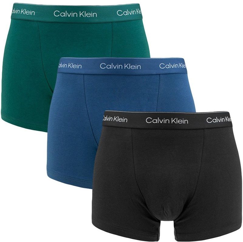 Calvin Klein Underwear - ICON COTTON STRETCH - Boxershorts - Blauw - Set van 3