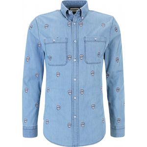 Black And Gold jeanshemd SKINKOS MAAT M