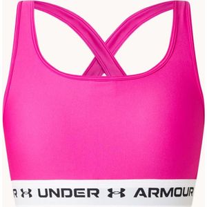 Under Armour Under Armour Crossback Mid Bra-Meteor - Roze - Maat L