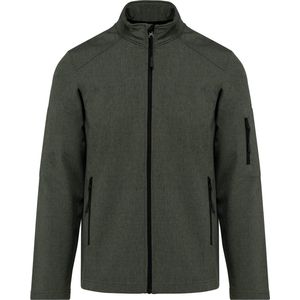 Kariban Softshell jas K401 - Marl Green - 3XL