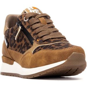 Refresh - 172958 - Sneakers - Bruin - EU 37 - Hoge Chunky