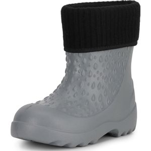 Ladeheid Kinder Regenlaarzen - Thermo Rubberlaarzen Vederlicht - EVA - LA-DW-KidsWinter - Grijs 2183 - 24/25