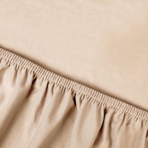 Kayori Tara Hoeslaken Jersey Stretch - 140-160x200-220cm - Matrasdikte 35cm - Rondom Elastiek - Biologisch Katoen - Strijkvrij - Lichtroze