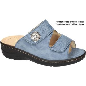 Fidelio Hallux -Dames - blauw licht - slippers & muiltjes - maat 37