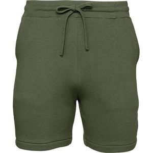 Unisex fleeceshort korte broek Bella+Canvas Military Green - S