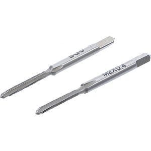 BGS - 1900-M2X0,4-B - Voor- en Aftap - 2 stuks - Gereedschapsstaal - M2 x 0,4