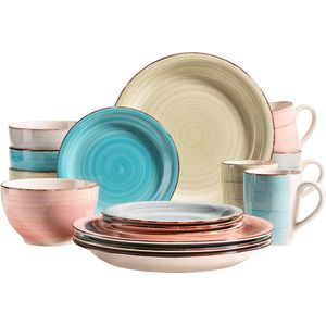 Serviesset duurzaam borden mokken kommen tableware set