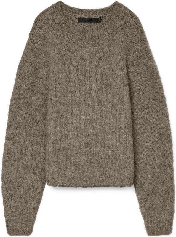 Vero Moda - Vmnovah Ls O-neck - Trui - Fossil/melange - Dames