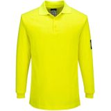 Portwest - Modaflame FR805 - Vlamvertragend Poloshirt - Geel - Lange Mouw