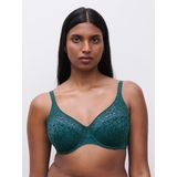 Chantelle - Norah - Beugel BH - Groen - Volledig Kant - Stevige BH Grote Maten