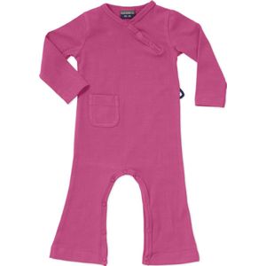 Silky Label jumpsuit supreme pink - Wijde Pijp - maat 62/68 - roze