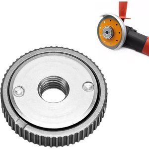 1 x M14 snelspanmoer, hoogwaardige legering, borgplaat voor haakse slijpers – Compatibel met Flex, AEG, Bosch, Black & Decker, Dewalt, Metabo - adventskalender 2025